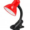 Stolní lampa s klipem Esperanza