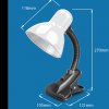 Stolní lampa s klipem Esperanza