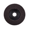 EXTOL PREMIUM lamelový brusný kotouč na broušení oceli, hliníku, plastu a dřeva, 125×22 mm; P40, kuželový, max.: 12 300 ot./min, E
