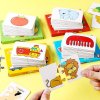 16 dílná Montessori puzzle karetní hra