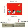 16 dílná Montessori puzzle karetní hra