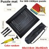 Puzzle podložka z akrylových vláken s úložnou taškou