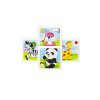 Dřevěné zvířecí puzzle pro děti (9dílné, 4 ks v sadě)