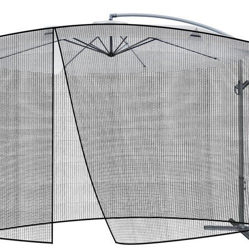 Zahradní síť proti hmyzu na slunečník (3,5 m) – Malatec