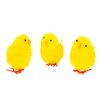 Velikonoční dekorace – sada kuřátek – žlutá – 6,7 x 5 cm – 3 ks / balení