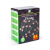 Solární světelný řetěz - květ - 2,4 m - 25 teplých bílých LED
