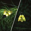 Solární lampa - včelka - zapichovací / kolíček - žlutá - 15 x 7 x 16 cm - 6 LED