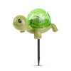 Zahradní solární lampa - želva - bílá LED - 10 x 6 x 15 cm