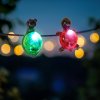 Solární dekorace s klipem – želva, včela, šnek, beruška – 10 x 6 x 14 cm – bílá LED