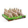 Solární Buddha - 1 LED - 12,5 x 8,5 x 19 cm - 2 druhy