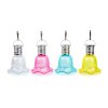 Závěsné solární květiny – 4 druhy – 3 teplé bílé LED – 17,5 x 9,5 cm