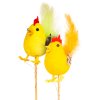 Velikonoční dekorace – kohout – 2 druhy – zapichovací – 24 cm