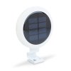Solární světlo na okap - 3 studené bílé SMD LED - bílá - 11 x 2,6 cm