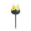 LED solární lampa – sova – studená bílá – žlutá – 150 x 50 x 50 mm