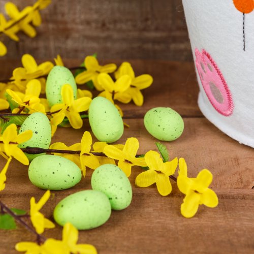 Velikonoční dekorace – sada vajíček – 3 druhy – 3 cm – 36 ks / balení