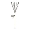 Zápichová solární lampa – světluška – 8 teplých bílých LED – 70 cm