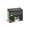 Solární lampa – na stěnu – 10 x 5 x 8 cm – 4 bílé SMD LED