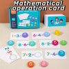 Montessori dřevěná edukační hra – matematické operace