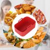 Čtvercová silikonová forma do horkovzdušné fritézy