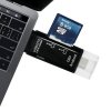  USB-C – USB-A čtečka karet pro microSD