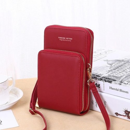 Dámská crossbody kabelka na zip