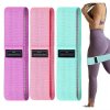 sada fitness pásů – 3 různé úrovně odporu