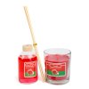 Sada vonné svíčky a tyčinky – jablko &amp;amp; skořice – 120 g + 100 ml