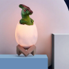 LED nočná lampa s dinosaurom