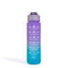 Sportovní láhev – 750 ml – opálová – modro-fialový barevný přechod