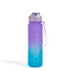 Sportovní láhev – 750 ml – opálová – modro-fialový barevný přechod