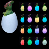 LED nočná lampa s dinosaurom