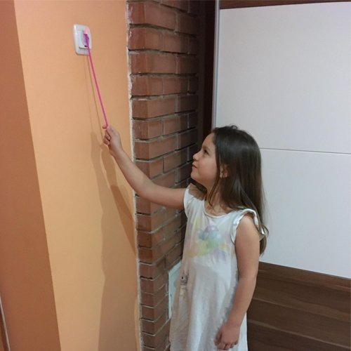 Happy Kids - Fluorescenčný spínačový asistent - Pre pohodlie vášho dieťaťa doma