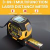 Laserový měřicí pásmo, 3 v 1 digitální měřicí pásmo