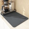 PC gumová rychleschnoucí podložka pod kávovar – absorpční, protiskluzová, multifunkční ochrana pracovní desky do kuchyně, koupelny a pod espresso stroje