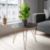 Dekorace z umělé rostliny – list zebry – zelený – 34 x 9 cm