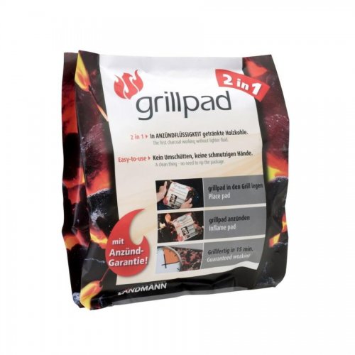 Landmann Okamžité dřevěné uhlí 1 kg