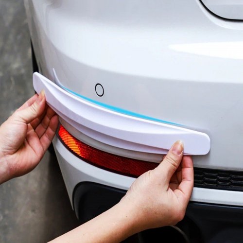 Lišta proti nárazům na auto Bílá