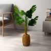 Umělá rostlina dekorace - filodendron - 1 m