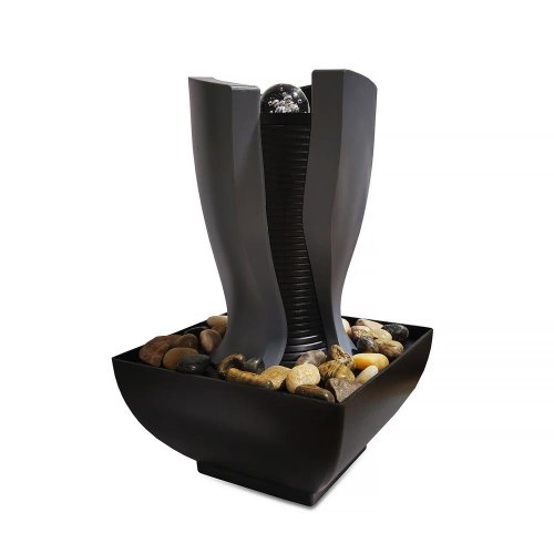 Plastová interiérová fontána - 22 x 22 x 28 cm