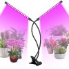 Dvouramenná LED lampa pro růst rostlin