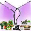 Dvouramenná LED lampa pro růst rostlin