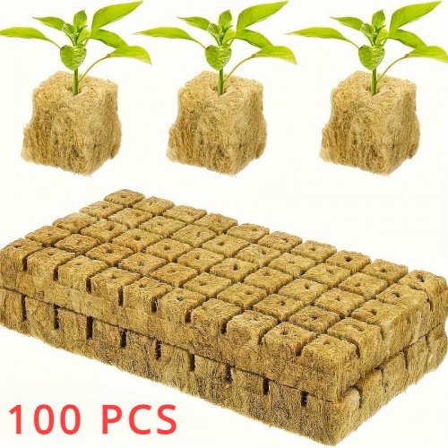 100 ks hydroponických pěstitelských kostek