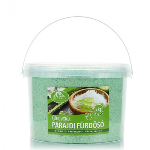 Mineris Koupelová sůl z Parajdu s aloe vera – 5 kg