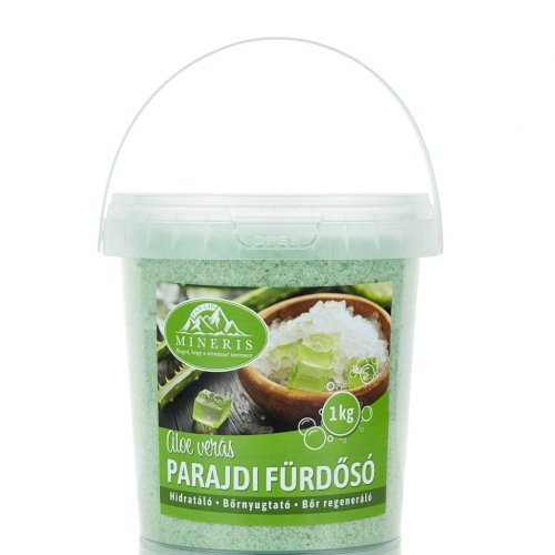 Mineris Koupelová sůl z Parajdu s aloe vera – 1 kg