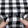 Sada 10 ks průhledných větruodolných klipů na ubrus