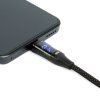 Datový kabel - Type-C / Type-C - s indikátorem výkonu - černý - 1 m - 3 A - 60 W