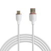 Datový kabel - Type-C / USB-A - bílý - 1 m - 2,4A - 12 W