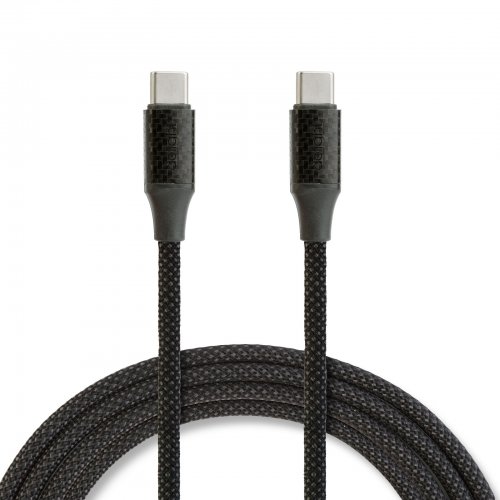 Datový kabel – Type-C / Type-C – Magnetický – černý – 1 m – 3 A – 60 W