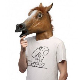 Koňská hlava maska