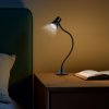 Flexibilní stolní lampa – s klipem – USB – nastavitelný jas a barevná teplota LED – kov